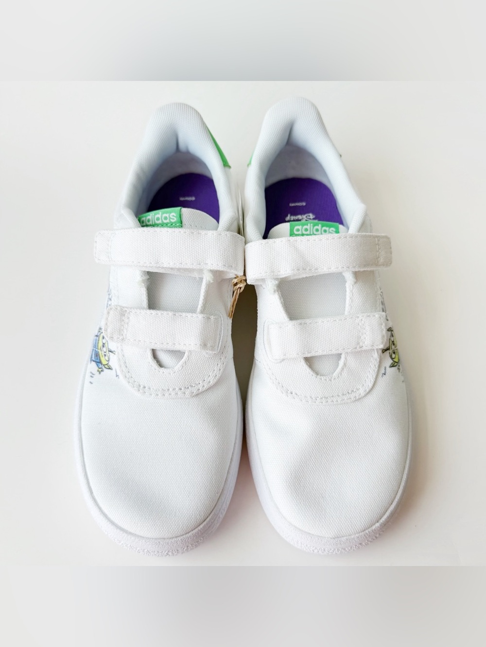Adidas Toy Story Vulc Raid3r Buzz Lightyear Shoes Kids 3 Sneakers Disney - Picture 10 of 13